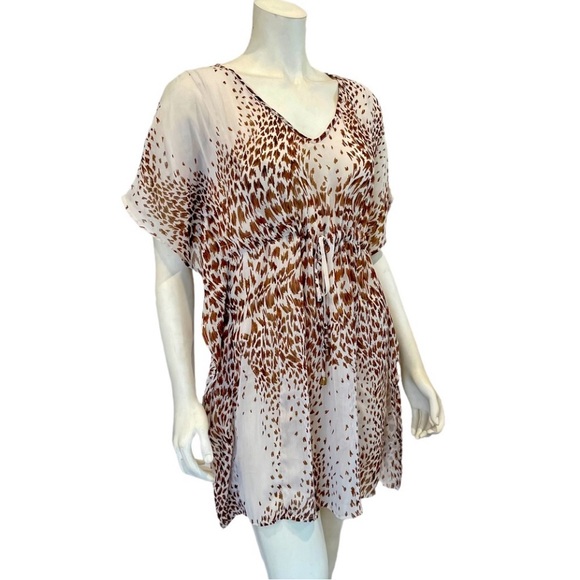 Coco Bianco Chiffon Swimsuit Cover-Up - Picture 9 of 9